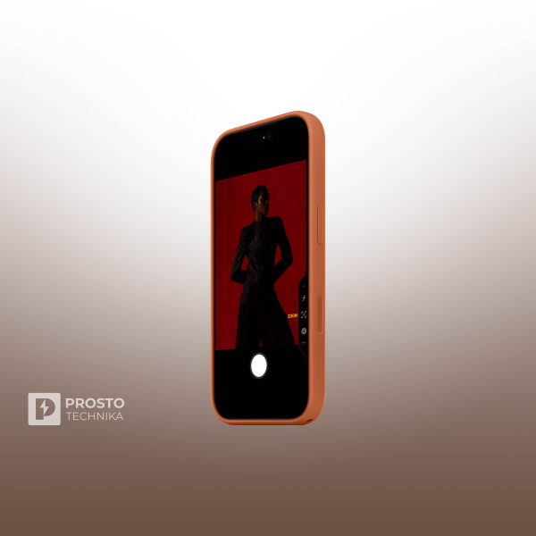 Чехол Apple iPhone 17 Pro Silicone Case with MagSafe - Terra Cotta